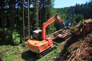 機械化進む緑の現場