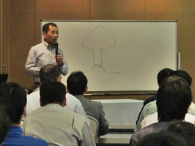 湯浅勲氏による講演