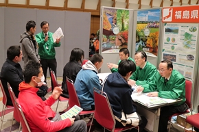 福島県ブースの様子