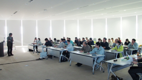 森林づくり研修会の様子