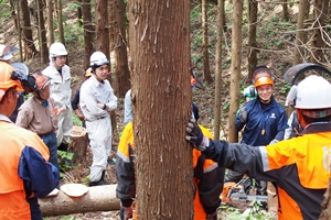 現地での実演・講義の様子