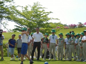 ゴルフ体験！
