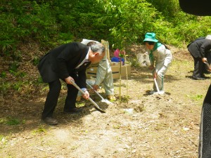 代表者記念植樹②