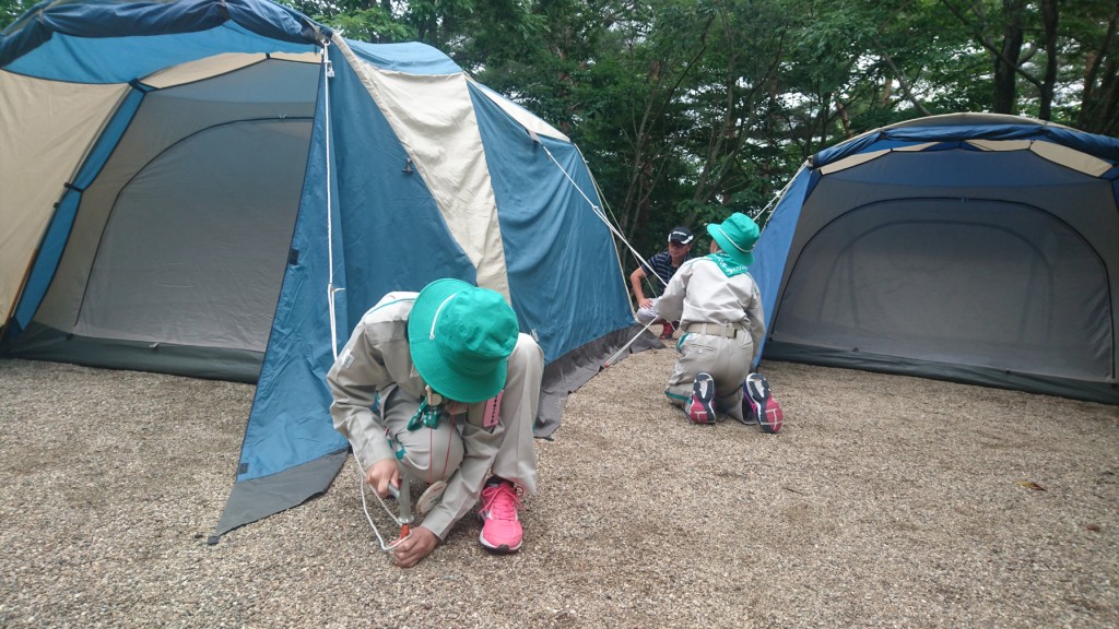 しっかり引っ張って