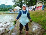 田植祭りを終えて