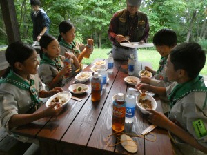 みんなで夕食タイム