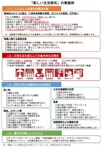 新しい生活様式の実践例（PDFファイル／302KB）