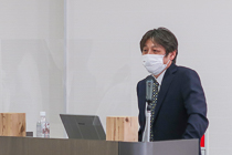 幡氏による講演