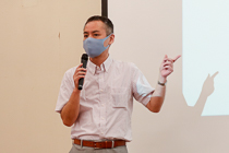 横山講師による講義