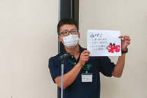 グループ代表による全体へのプレゼンテーション