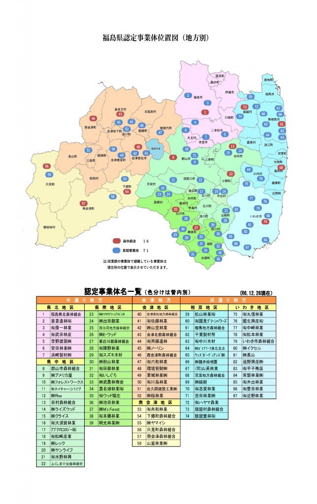認定事業体位置図　PDFファイル／963KB