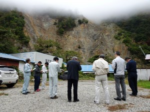 森林土木建設業協会 現地視察