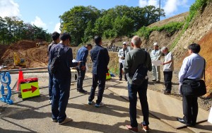 森林土木建設業協会 現地視察